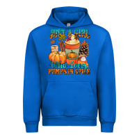 Cobalt Just a girl who loves pumpkin spice Urban Hoodie - NancyCooperArtShop