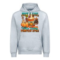 Heather Grey Just a girl who loves pumpkin spice Urban Hoodie - NancyCooperArtShop
