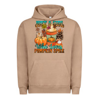 Pigment Burro Just a girl who loves pumpkin spice Urban Hoodie - NancyCooperArtShop