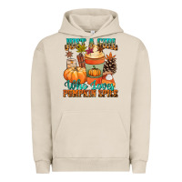 Pigment French Oak Just a girl who loves pumpkin spice Urban Hoodie - NancyCooperArtShop