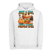 Pigment Lunar Rock Just a girl who loves pumpkin spice Urban Hoodie - NancyCooperArtShop