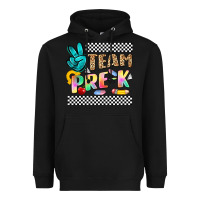 Black team pre k Heavyweight Hoodie - NancyCooperArtShop