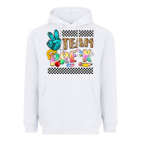 White team pre k Heavyweight Hoodie - NancyCooperArtShop