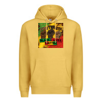 Antique Gold juneteenth black lives matter mug  coaster Premium Hoodie - BarkalooDesign