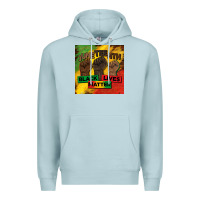 Blue Mist juneteenth black lives matter mug  coaster Premium Hoodie - BarkalooDesign