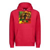 Cardinal juneteenth black lives matter mug  coaster Premium Hoodie - BarkalooDesign