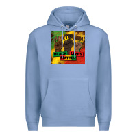 Colony Blue juneteenth black lives matter mug  coaster Premium Hoodie - BarkalooDesign