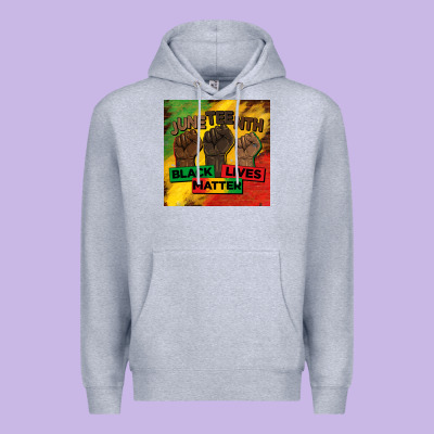 Juneteenth Black Lives Matter Mug  Coaster Premium Hoodie Designed By Barkaloodesign