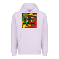 Lilac juneteenth black lives matter mug  coaster Premium Hoodie - BarkalooDesign