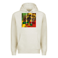 Oatmeal Heather juneteenth black lives matter mug  coaster Premium Hoodie - BarkalooDesign