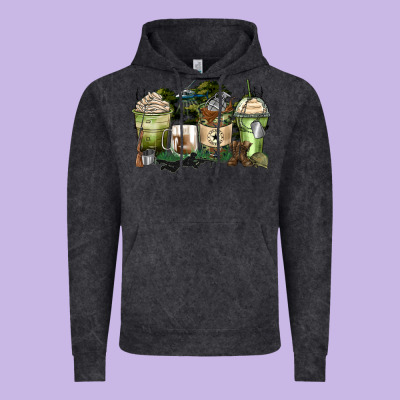 Veteran Coffee Cups Vintage Hoodie Designed By Zillion Design Studio