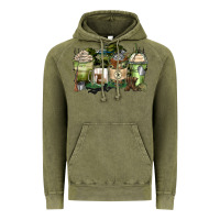 Vintage Olive veteran coffee cups Vintage Hoodie - Zillion Design Studio