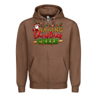 Chestnut Baking Christmas cheer Zipper Hoodie - NancyCooperArtShop
