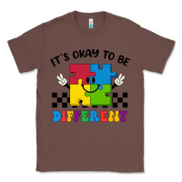 Chestnut It's Okay To Be Different Classic Tee - CowhideDigitalArt