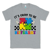 Heather Grey It's Okay To Be Different Classic Tee - CowhideDigitalArt