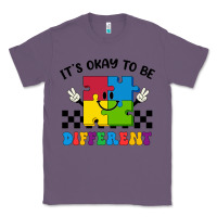 Lavender It's Okay To Be Different Classic Tee - CowhideDigitalArt
