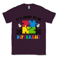 Plum It's Okay To Be Different Classic Tee - CowhideDigitalArt