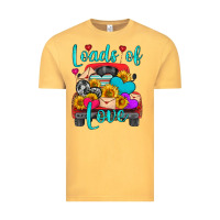 Vintage Mustard loads of love with truck Vintage Tee - HRA Design Shop