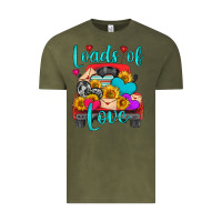 Vintage Olive loads of love with truck Vintage Tee - HRA Design Shop