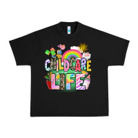Black childcare life Urban Heavy Tee - AdoDesignShop