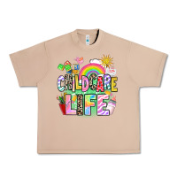 Burro childcare life Urban Heavy Tee - AdoDesignShop