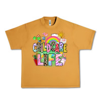 Peanut Butter childcare life Urban Heavy Tee - AdoDesignShop
