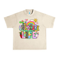 Sandshell childcare life Urban Heavy Tee - AdoDesignShop