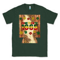 Sports Green juneteenth 1865 12 oz can cooler (regular) Classic Tee - Artiststas