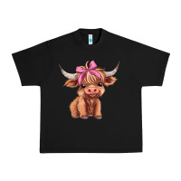 Black cute  heifer Urban Heavy Tee - AdoDesignShop