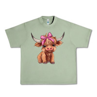 Oil Green cute  heifer Urban Heavy Tee - AdoDesignShop