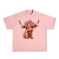 Salmon cute  heifer Urban Heavy Tee - AdoDesignShop
