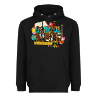 Black school vibes Heavyweight Hoodie - NancyCooperArtShop