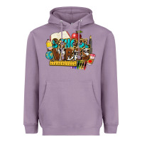 Lavender school vibes Heavyweight Hoodie - NancyCooperArtShop