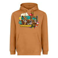 Meerkat school vibes Heavyweight Hoodie - NancyCooperArtShop