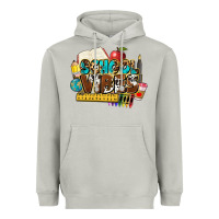 Moon Dust school vibes Heavyweight Hoodie - NancyCooperArtShop