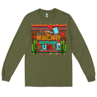Army Green nacho average nurse with roses Long Sleeve Tee - AdoDesignShop