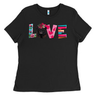 Black belted galloway Ladies Tee - AdoDesignShop