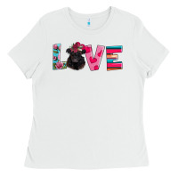 White belted galloway Ladies Tee - AdoDesignShop
