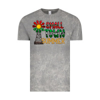 Cloud Rock small town summer Vintage Tee - CowhideDigitalArt