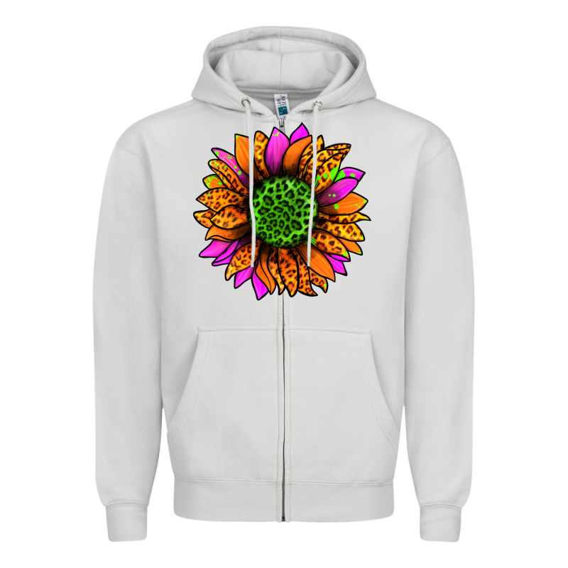 Halloween Sunflower Zipper Hoodie by Jasminsmagicworld | Teevron