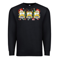 Black christmas school bus Premium Sweatshirt - MaliasSmallBusiness