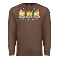 Chestnut christmas school bus Premium Sweatshirt - MaliasSmallBusiness