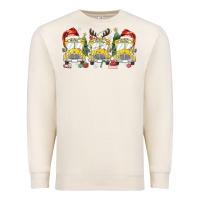 Sandshell christmas school bus Premium Sweatshirt - MaliasSmallBusiness