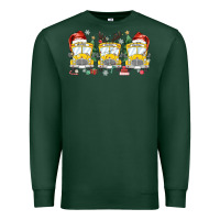 Sports Green christmas school bus Premium Sweatshirt - MaliasSmallBusiness