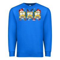 True Royal christmas school bus Premium Sweatshirt - MaliasSmallBusiness