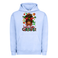 Pigment Grape Ice santas favorite caregiver afro messy bun Urban Hoodie - texasbilliewilder