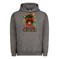 Pigment Tornado santas favorite caregiver afro messy bun Urban Hoodie - texasbilliewilder
