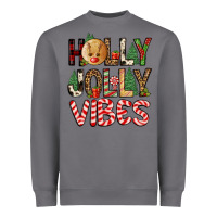 Storm holly jolly vibes Heavyweight Sweatshirt - FaDigitalArtStudio