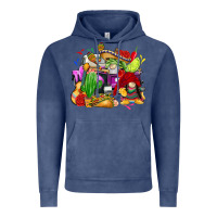 Vintage Denim mexican gnomes truck Vintage Hoodie - CTS Tumbler Store