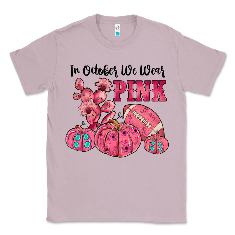 In October We Wear Pink Classic Tee by JahusDesignShop | Teevron